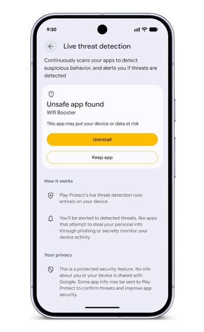 nové bezpečnostné funkcie Androidu
