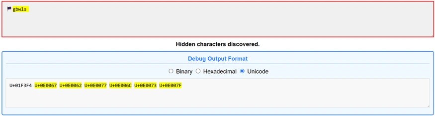 unicode skryty charakter v e-maile